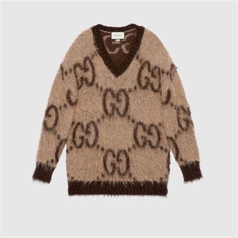 gucci high neck sweater|Gucci jumper women.